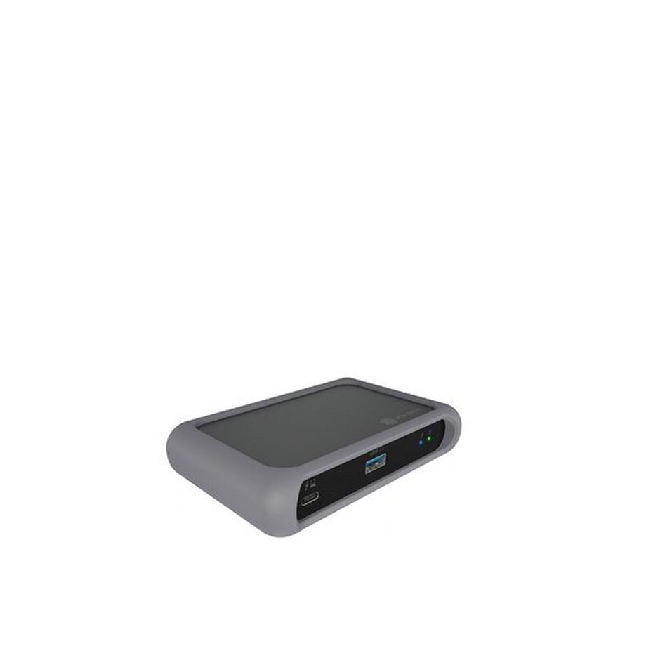 RaidSonic IB-HUB801-TB4 Schnittstellen-Hub Thunderbolt 4 40000 Mbit/s Anthrazit, Schwarz