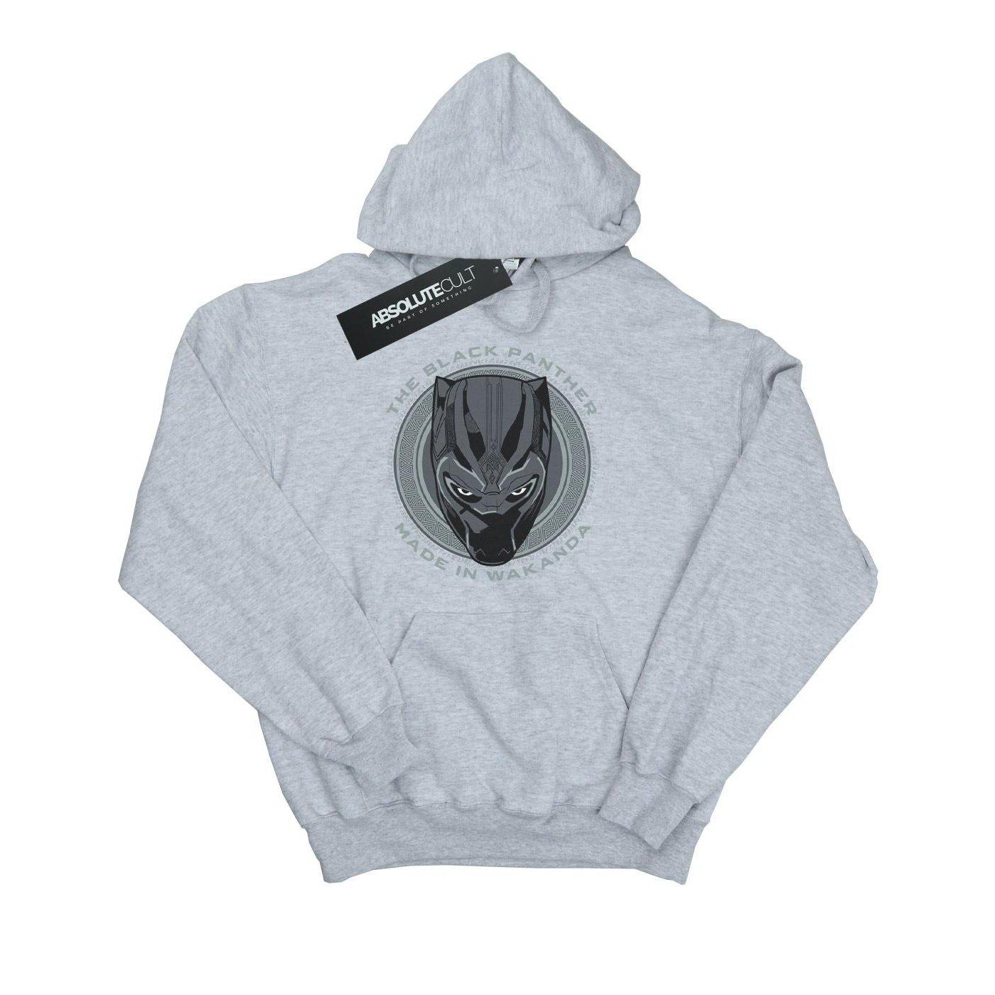 Image of Made In Wakanda Kapuzenpullover Herren Grau 3XL
