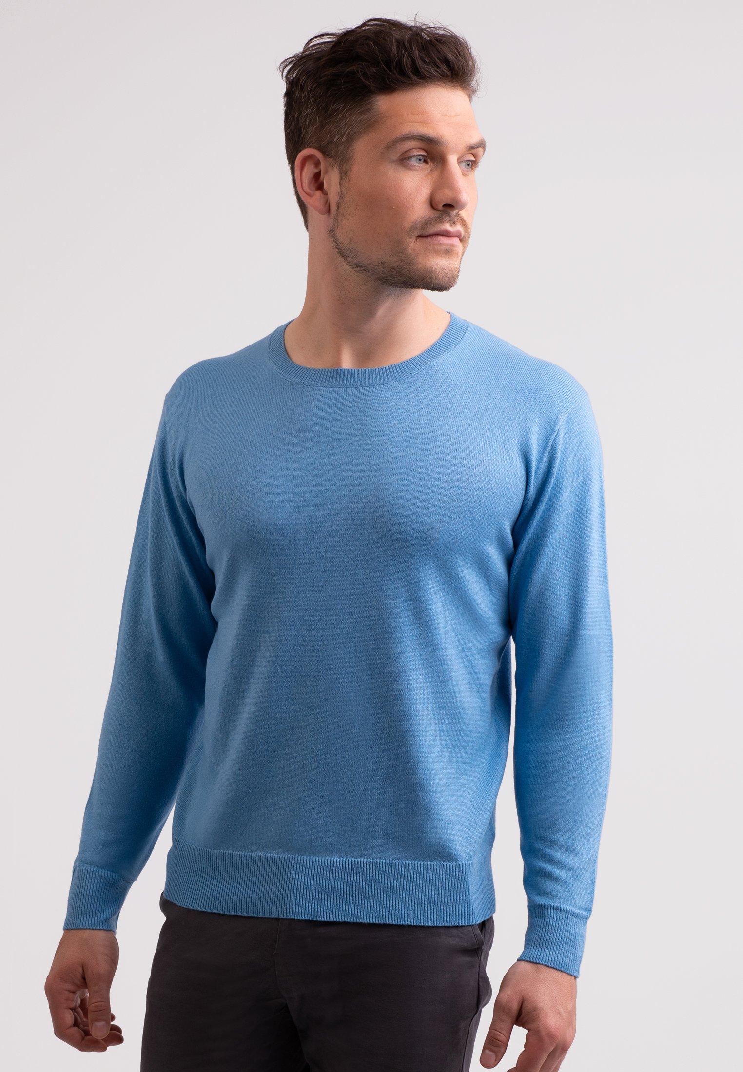 CASH-MERE.CH  Kaschmir Rundhals Pullover 