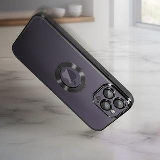 Avizar  Cover iPhone 14 Pro Max Bordo Nero 