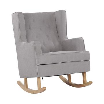 Fauteuil à bascule en Tissu Rétro TRONDHEIM