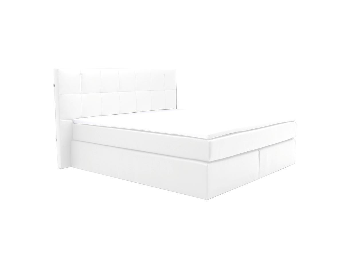 Image of LEDBoxspringbett Kunstleder BILBAO LEDBoxspringbett Kunstleder BILBAO
