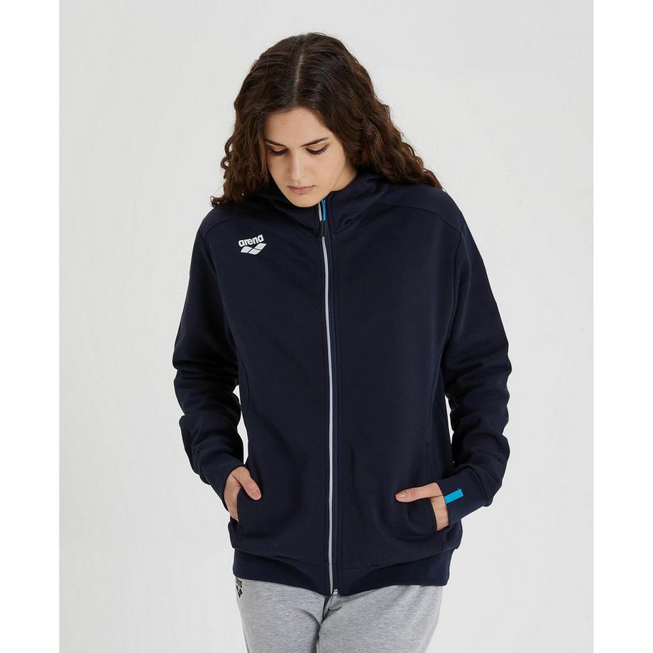 arena Team Panel Giacca con Cappuccio Full Zip  