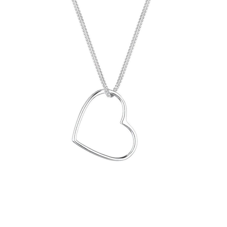 Elli  Halskette Herz Anhänger 