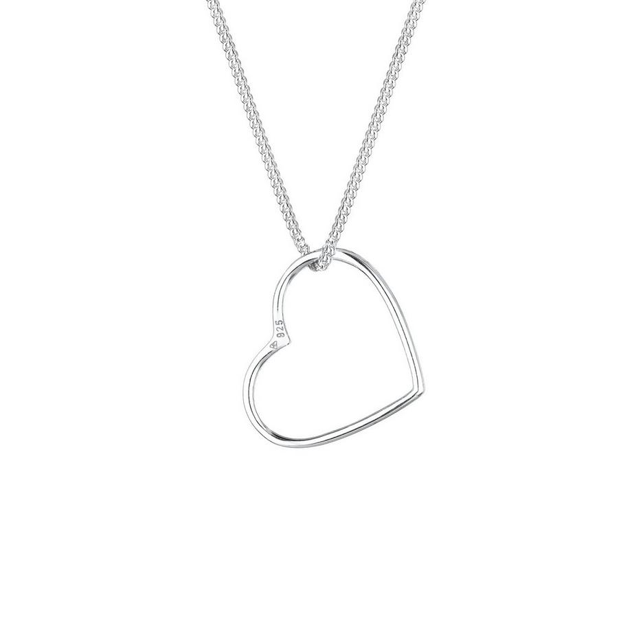 Elli  Halskette Herz Anhänger 