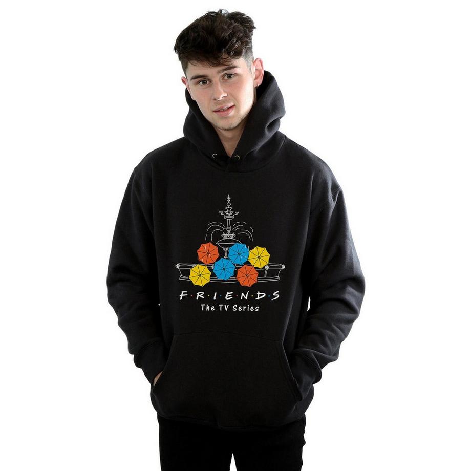 Friends TV Series Fountain Logo Kapuzenpullover  