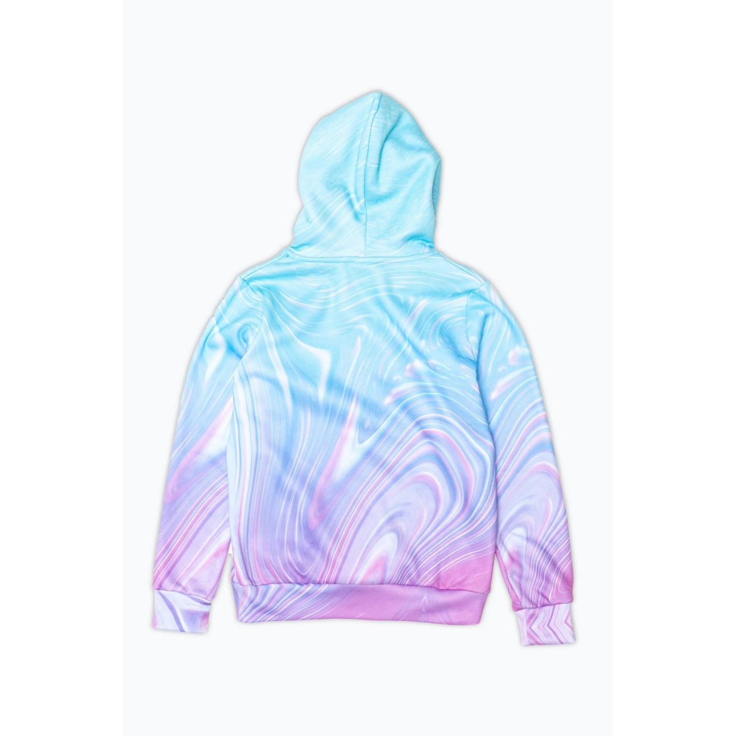 hype  Marble Script Kapuzenpullover 