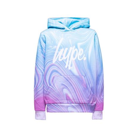 hype  Sweat à capuche MARBLE SCRIPT 