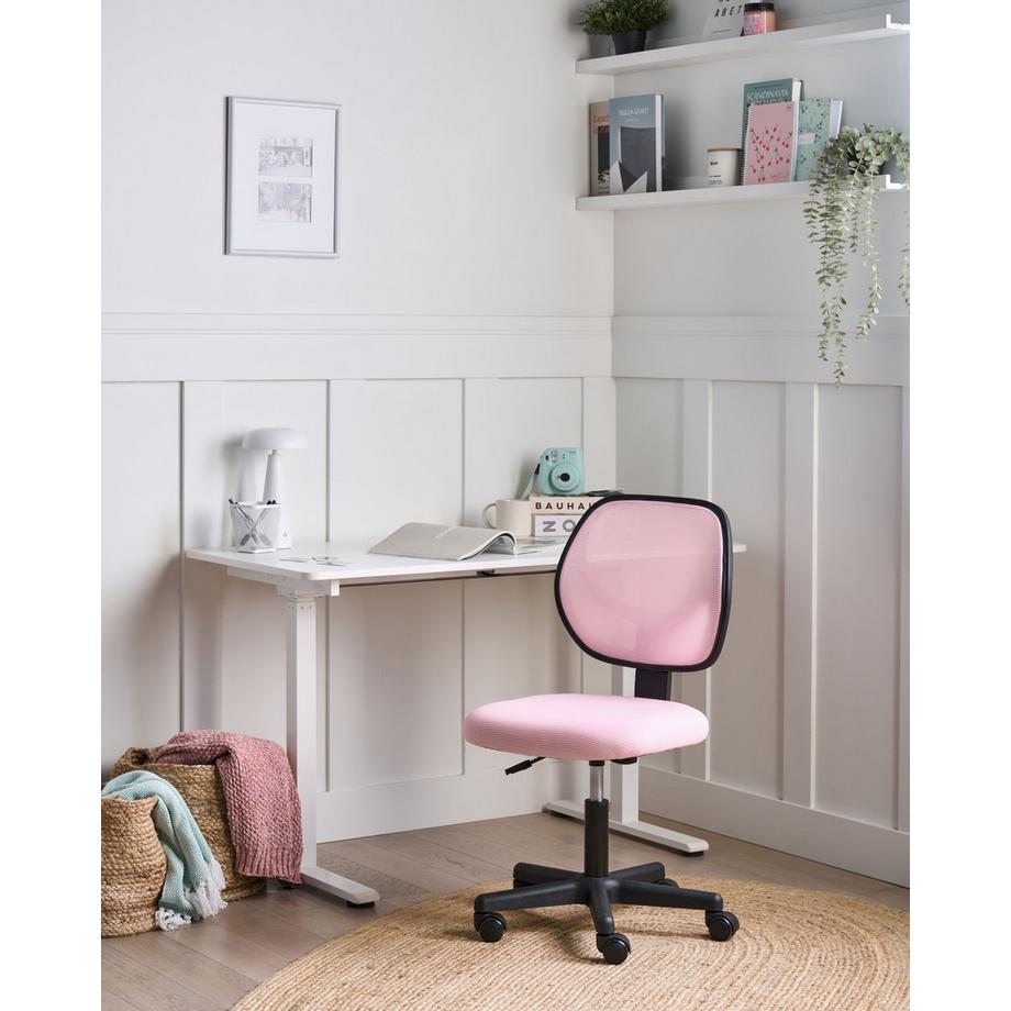Beliani Chaise de bureau en Tissu maillé Moderne JOYFUL  