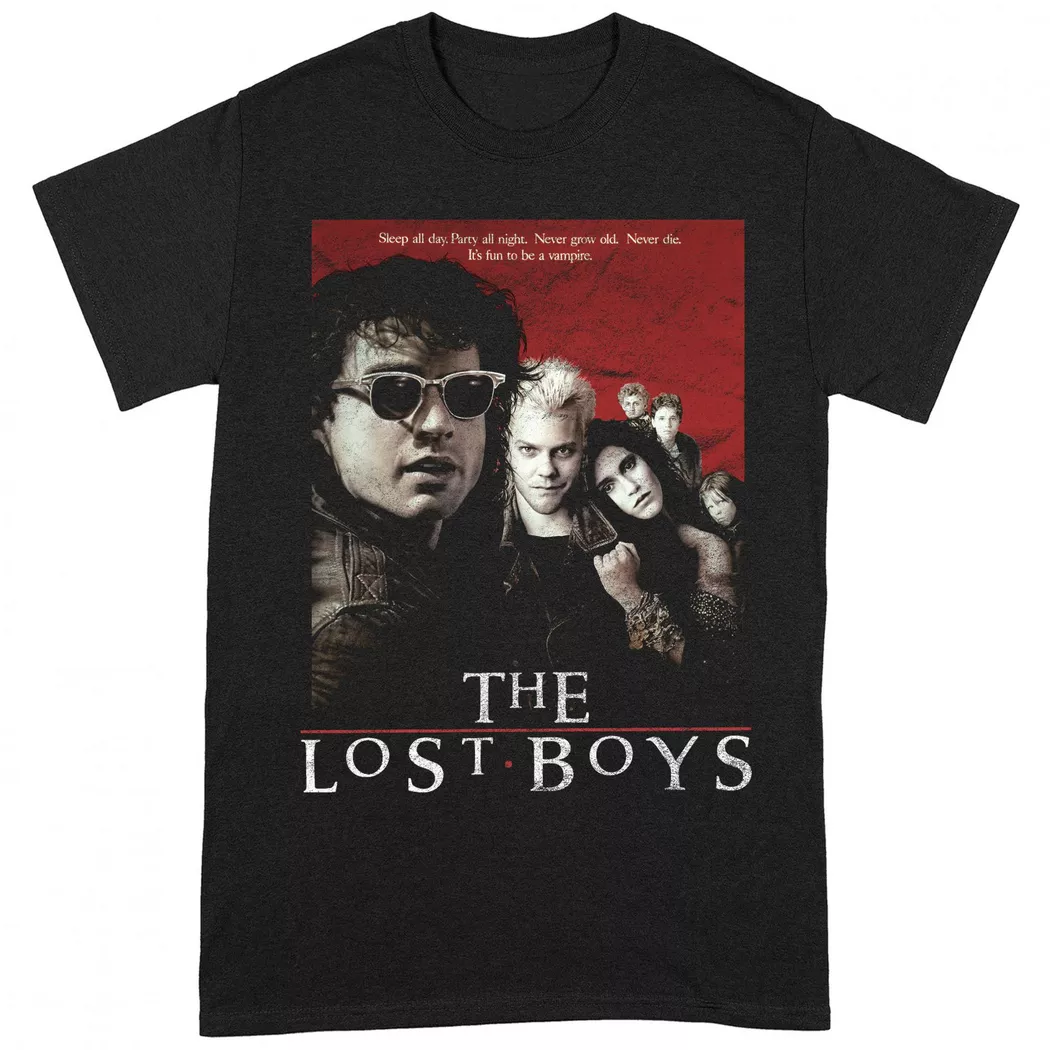 The Lost Boys - Distressed Poster TShirt, für Herren, Schwarz, Größe XXL