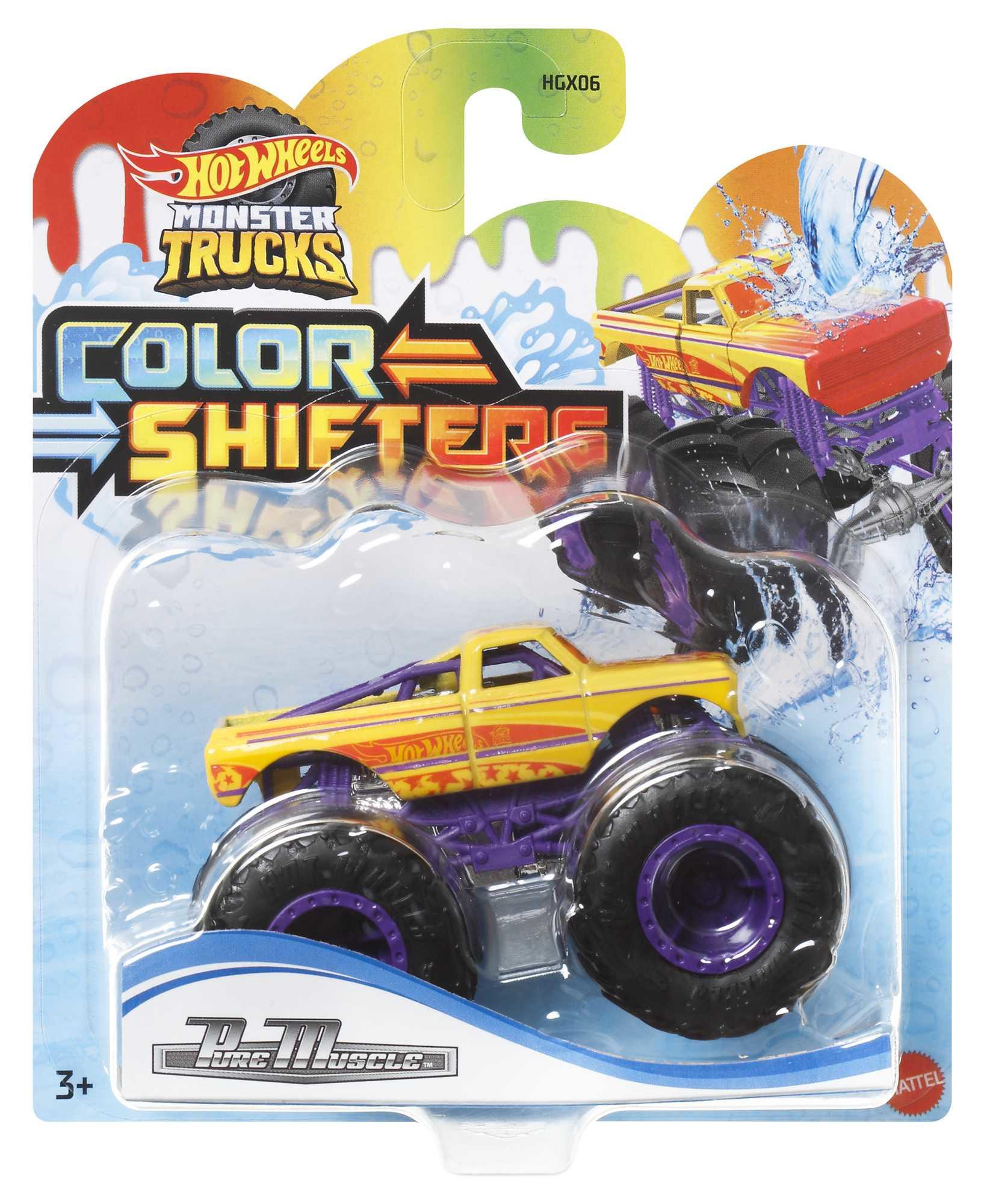 Hot Wheels  Monster Trucks Color Shifters Pure Muscle (1:64) 