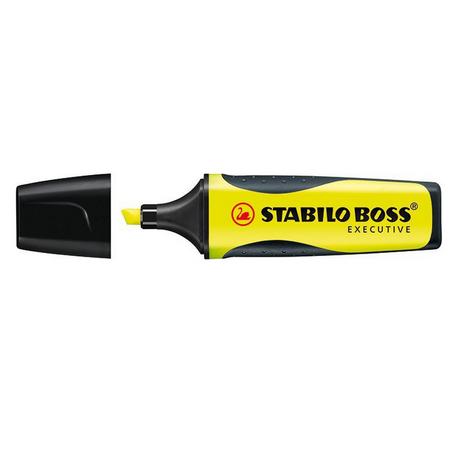 STABILO  STABILO Boss Executive marqueur 1 pièce(s) Pointe du marqueur/fine Jaune 