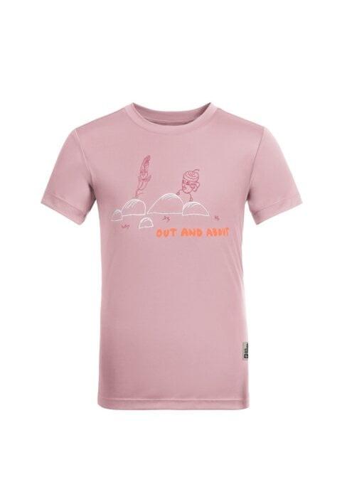 Image of Kinder T-shirt Out And About Mädchen Rosa 152
