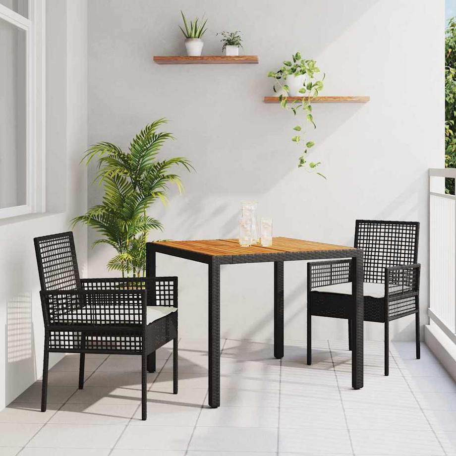 VidaXL Garten-essbereich poly-rattan  