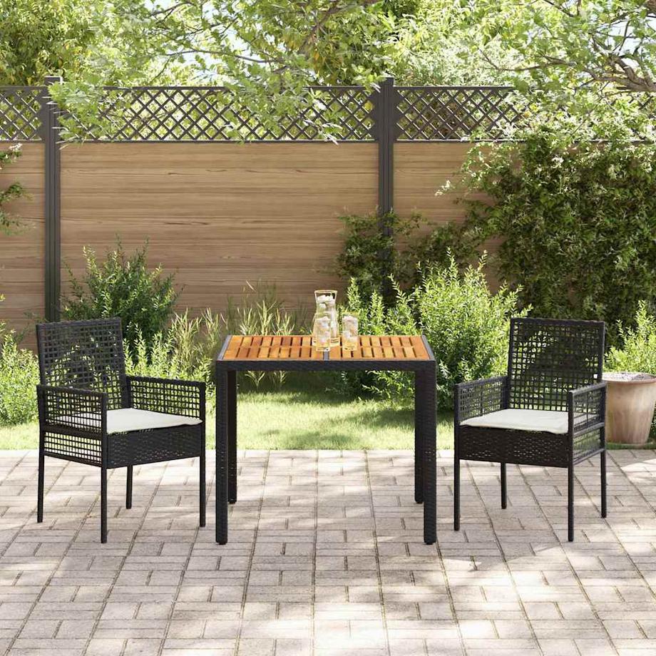 VidaXL Garten-essbereich poly-rattan  