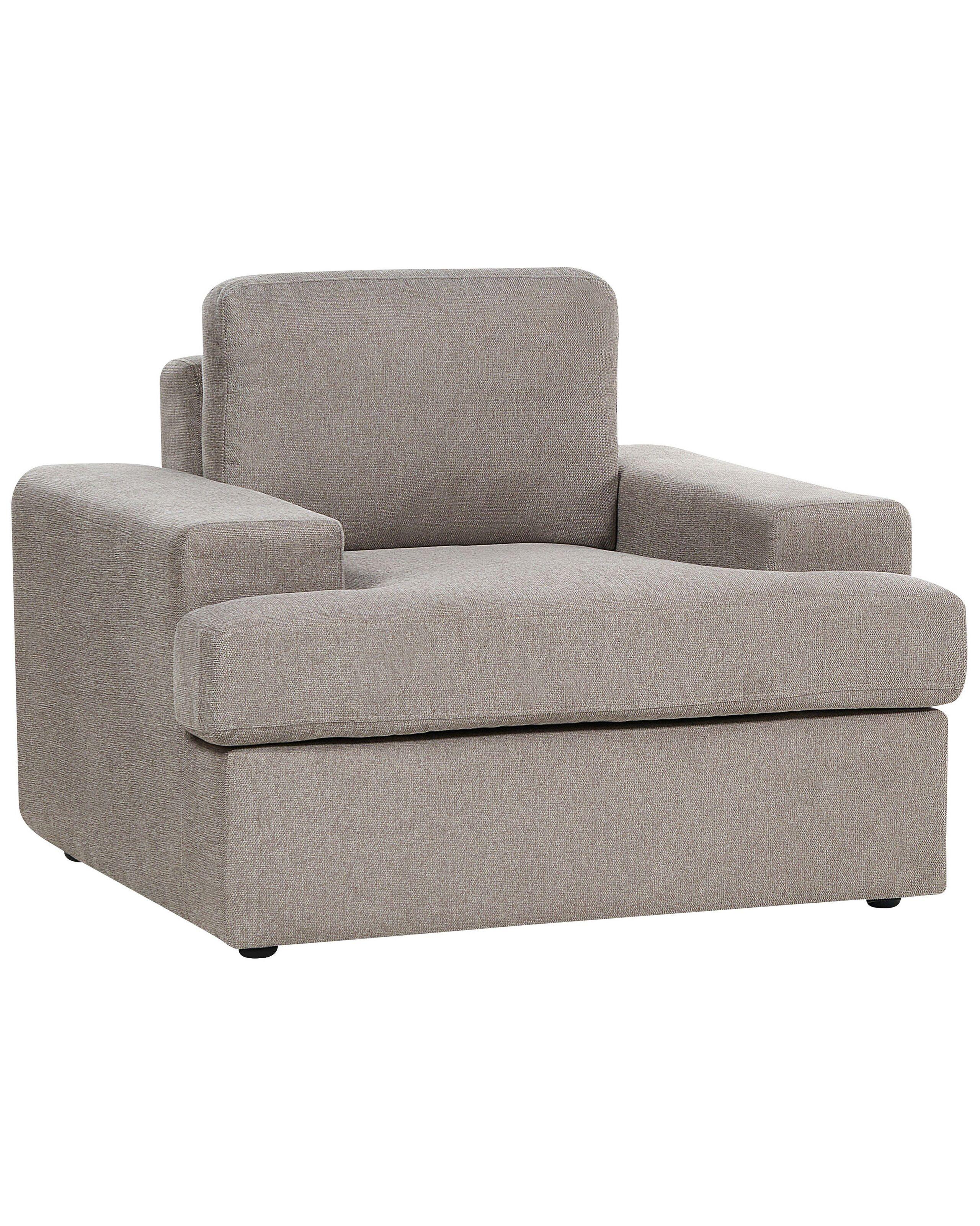 Beliani Fauteuil en Polyester Traditionnel ALLA  