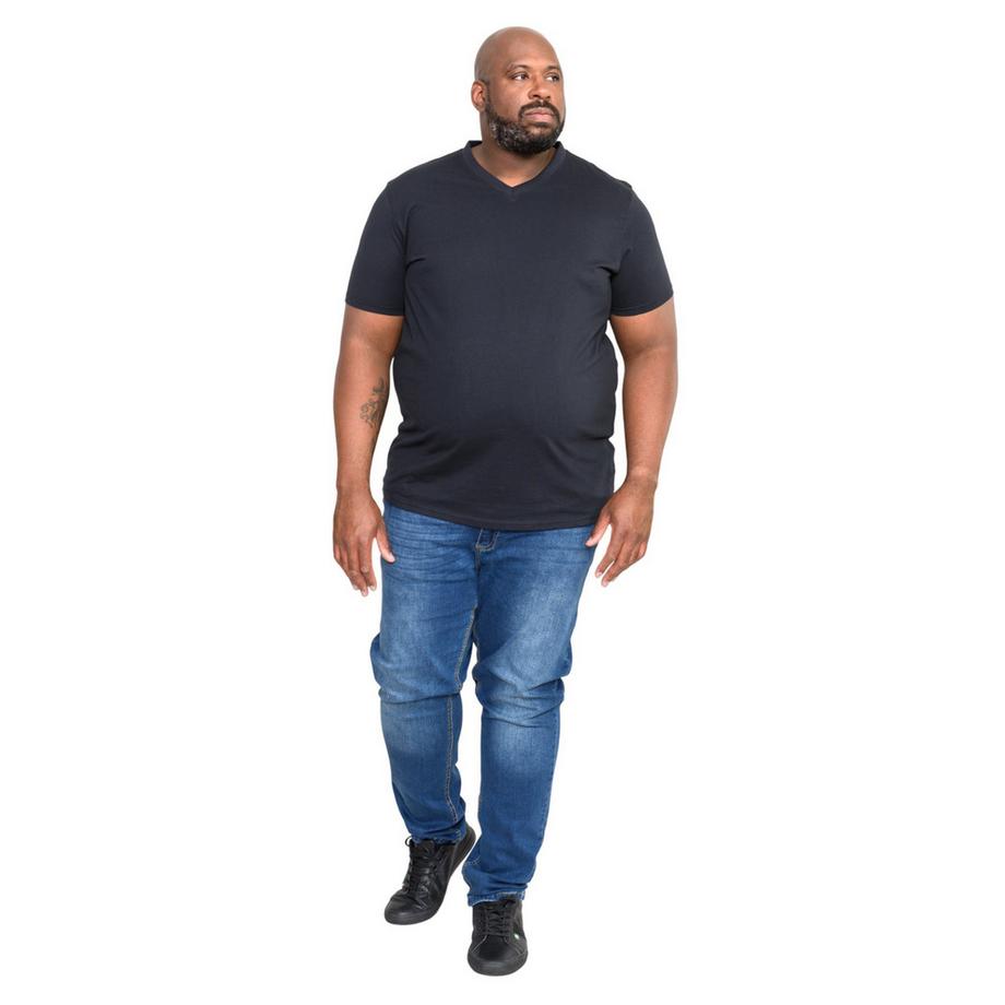 Duke Kingsize Signature1 T-shirt en coton col en V  
