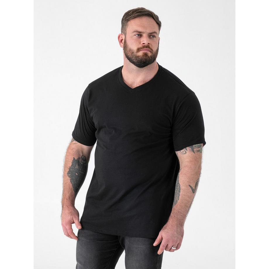 Duke Kingsize Signature1 T-shirt en coton col en V  