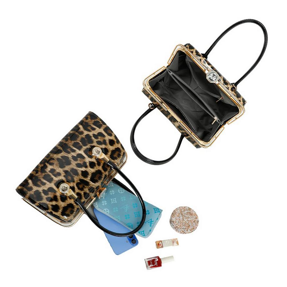 Gallantry Abendtasche Leopard  