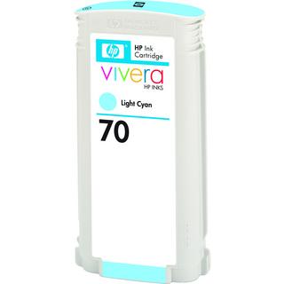 Hewlett-Packard  HP Tintenpatrone 70 light cyan C9390AE DesignJet Z2100/3100 130ml 