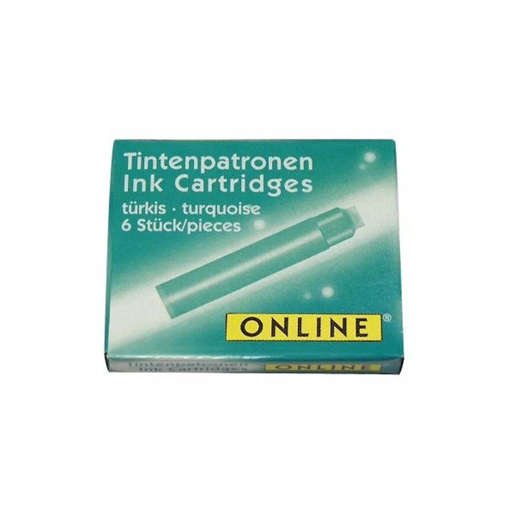 Online -  Tintenpatronen Standard 17228/12 Türkis 6 Stück, Stück