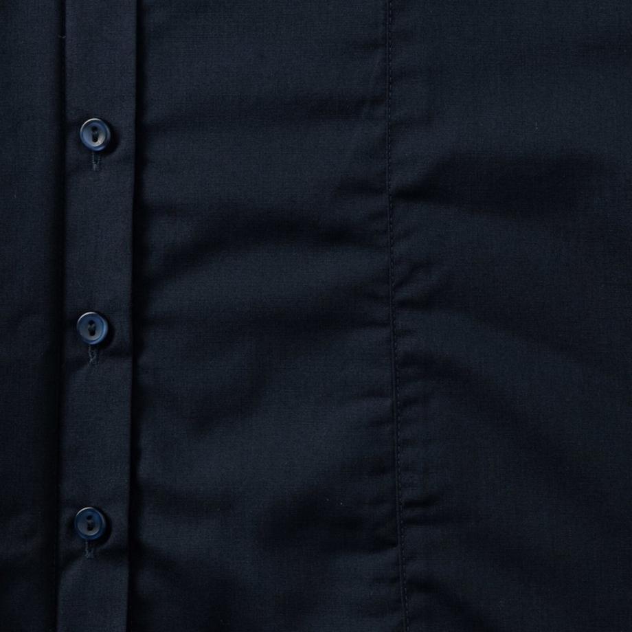 Russell Popeline Camicia Maniche Lunghe Facile Manutenzione Aderente  