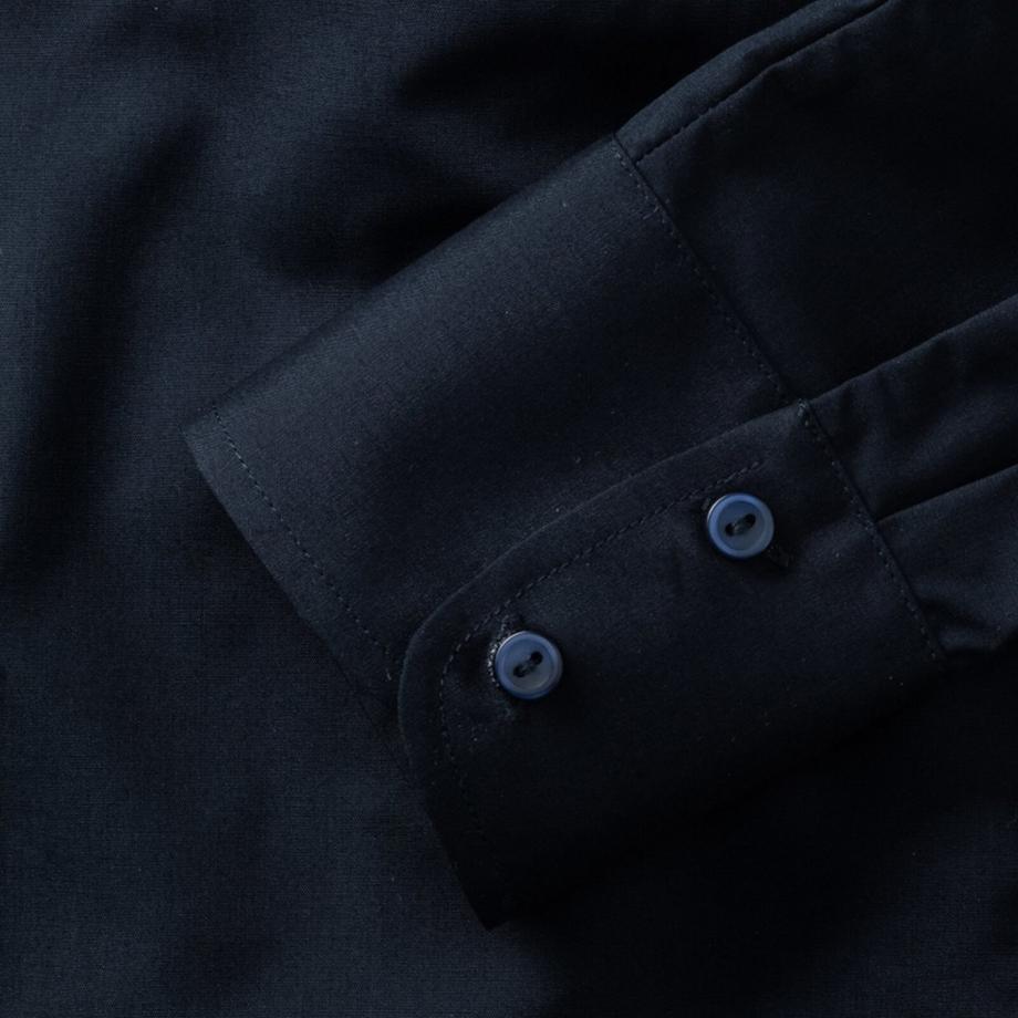Russell Popeline Camicia Maniche Lunghe Facile Manutenzione Aderente  