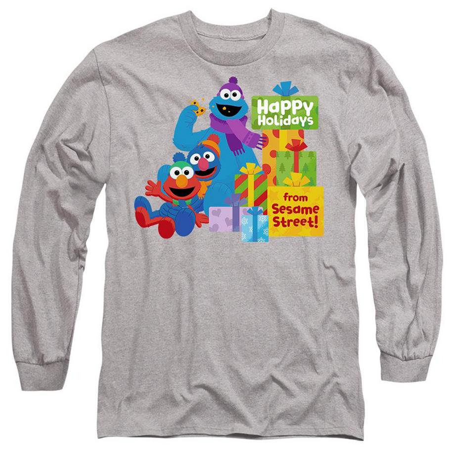 T-ShirtManches Longues Motiftyle Cadeaux Happy Holidays