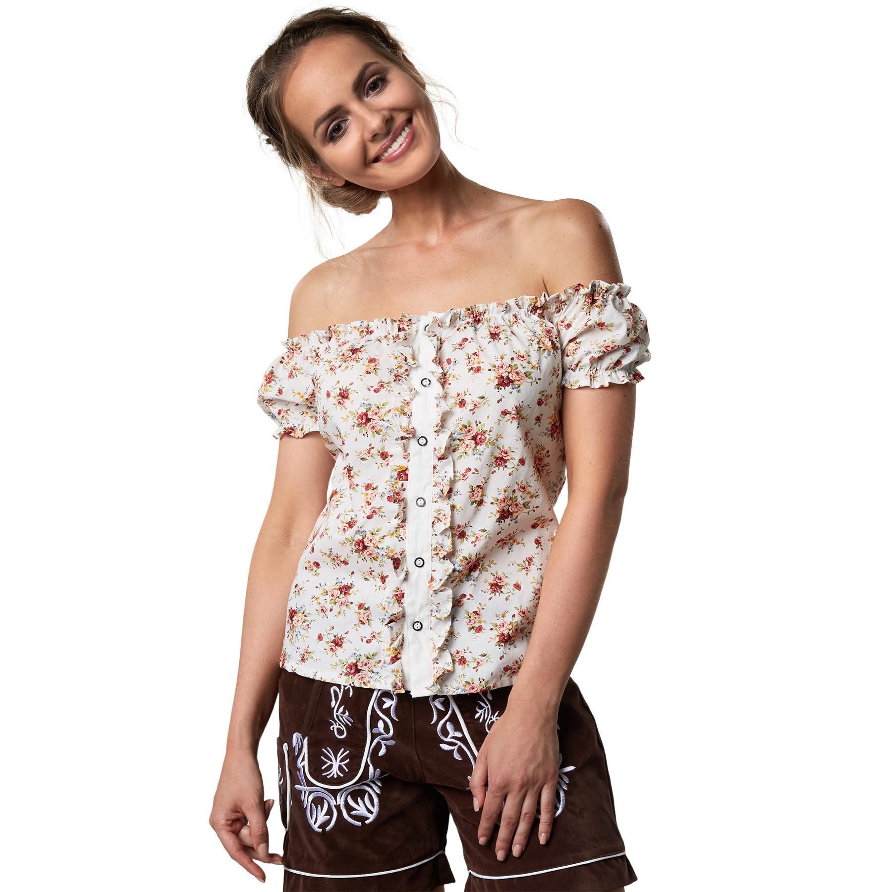 Image of Trachtenbluse Sopherl Multicolor