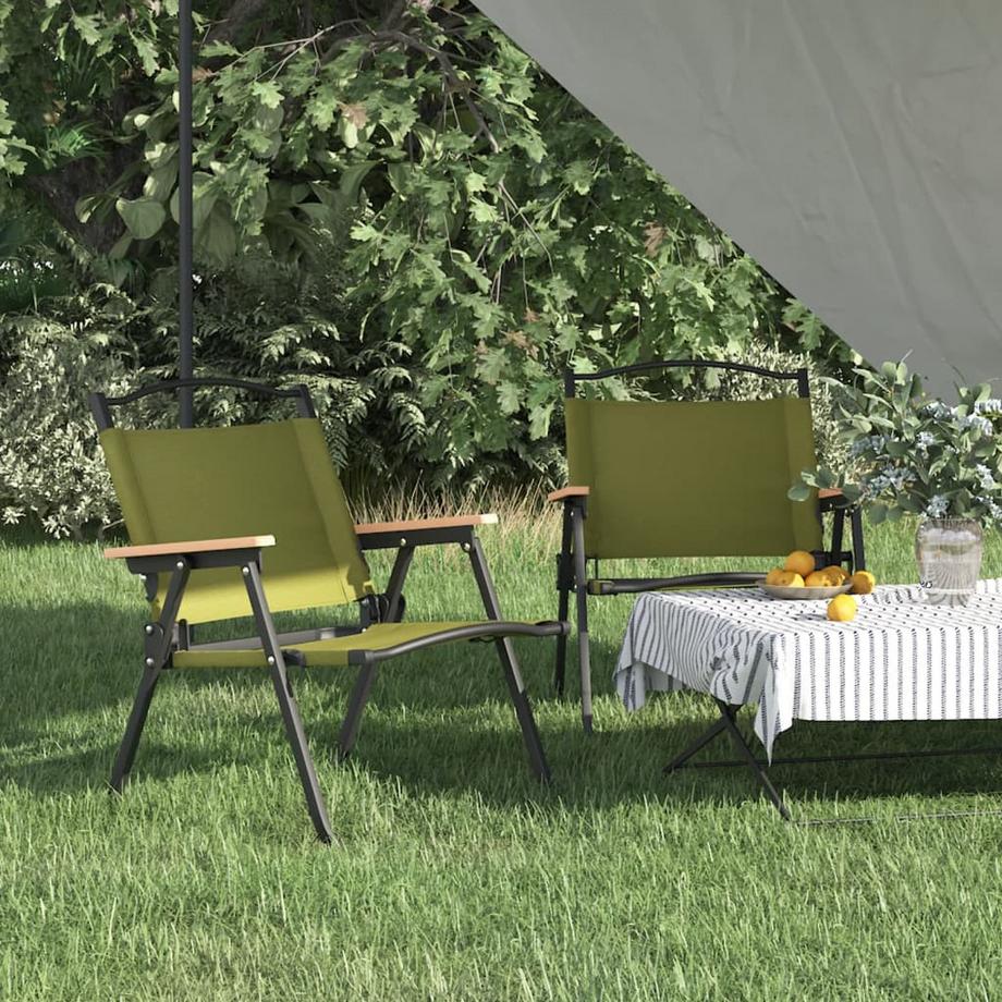VidaXL Chaise de camping polyester  