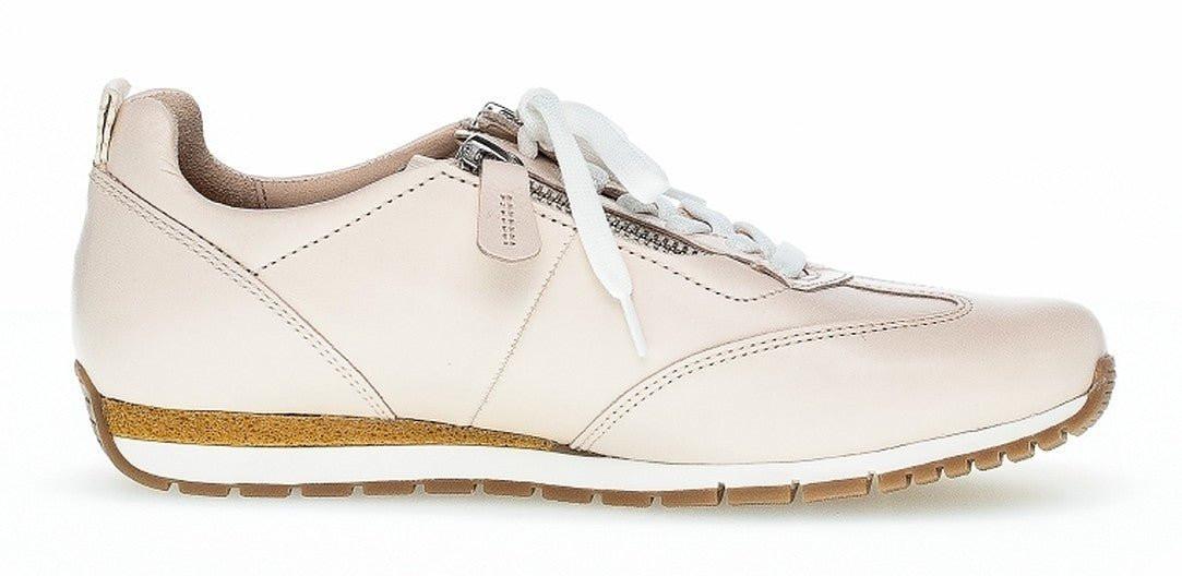 Image of Leder Sneaker Damen Beige 39