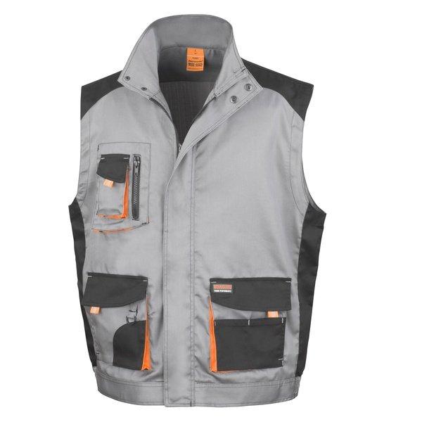 Image of Workguard Lite Arbeitsgilet Bodywarmer Unisex Grau 3XL
