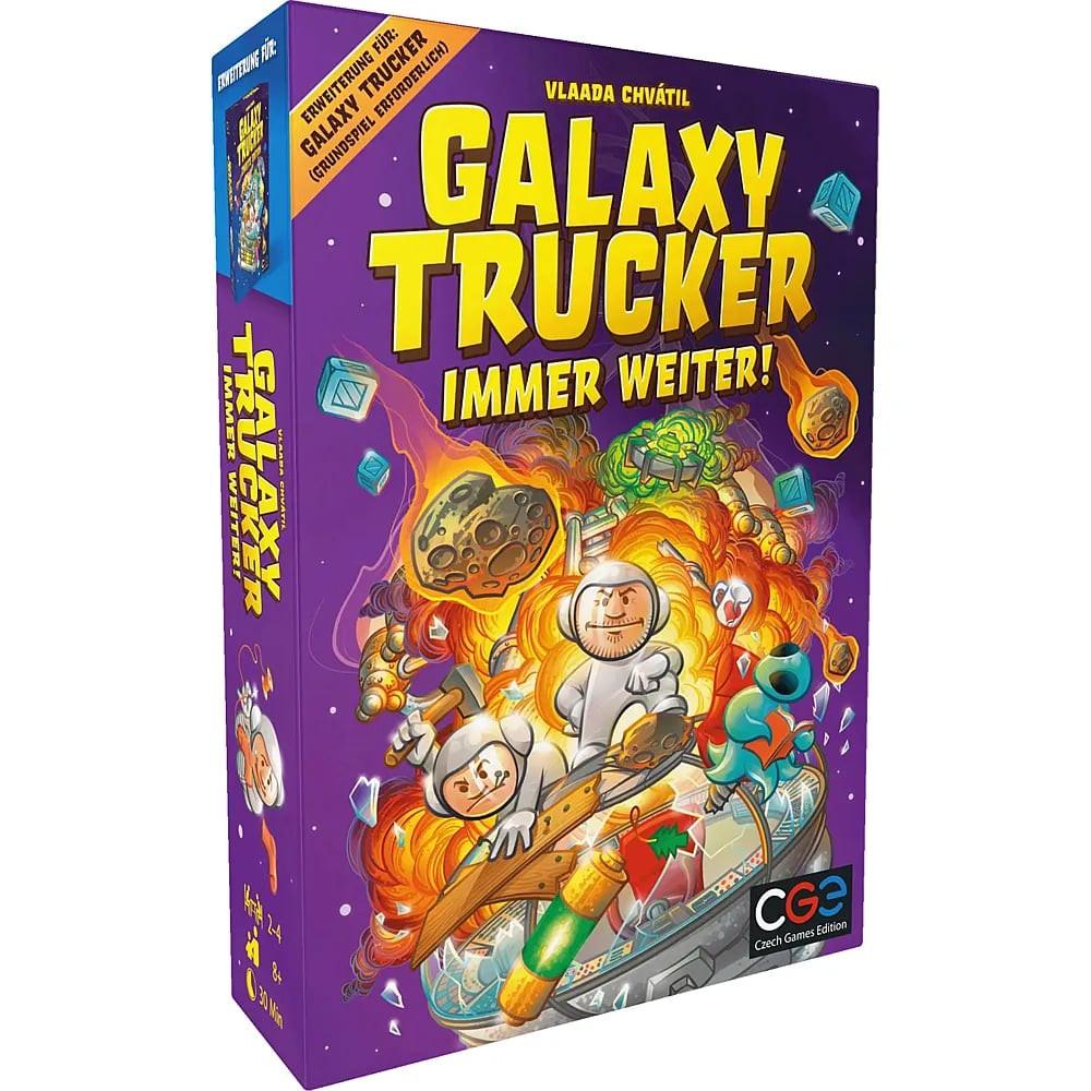Image of Czech Games Edition Galaxy Trucker: Keep on Trucking Brettspiel-Erweiterung