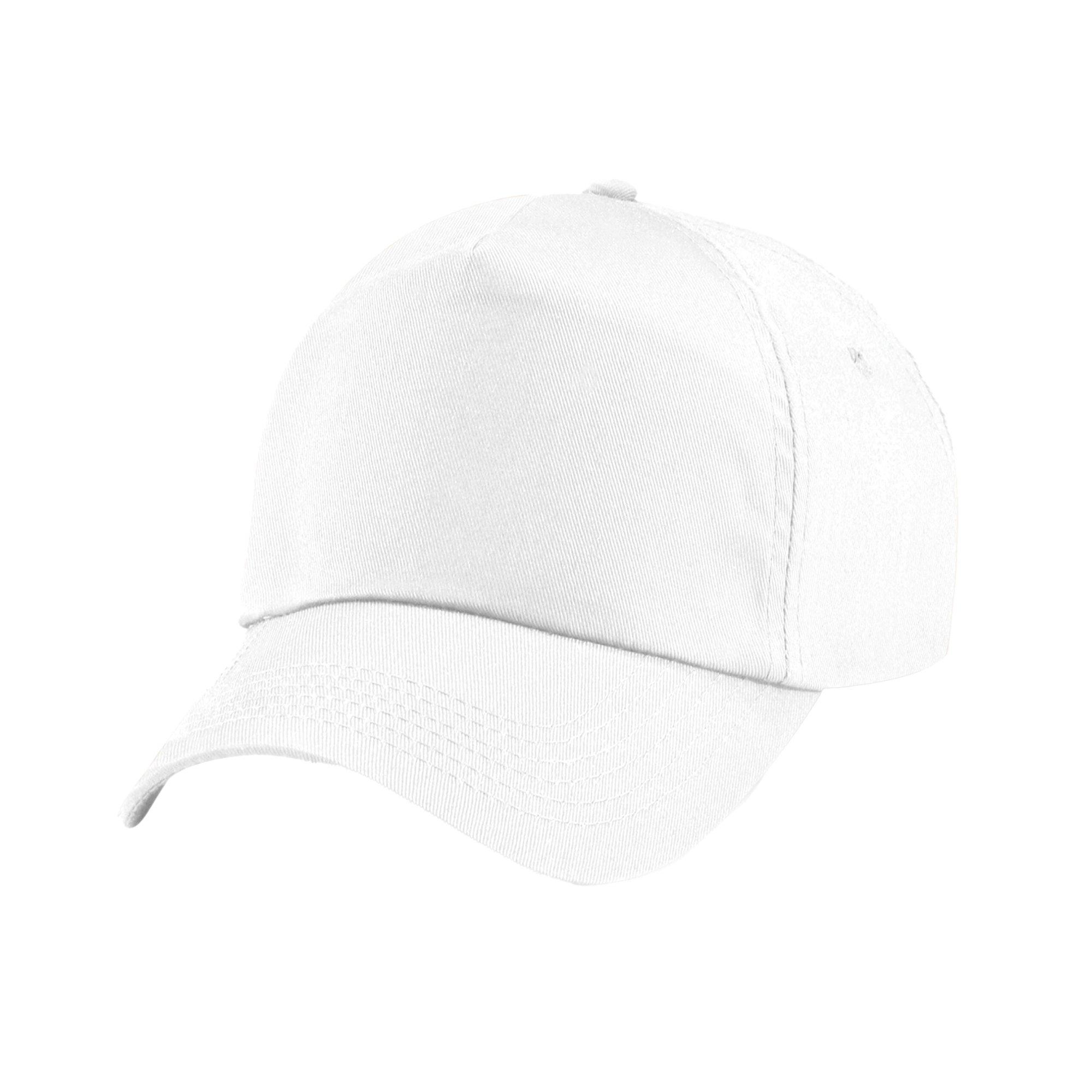 Image of Original Kappe 5 Segmente Unisex Weiss ONE SIZE