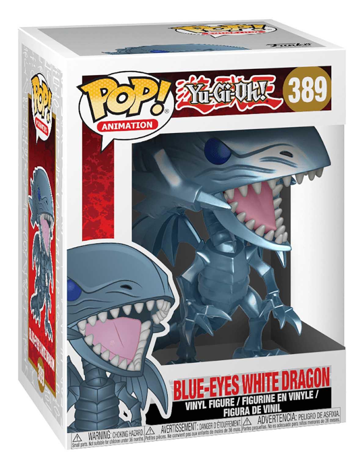 Funko  Yu-Gi-Oh! Blue-Eyes White Dragon Funko POP 389 