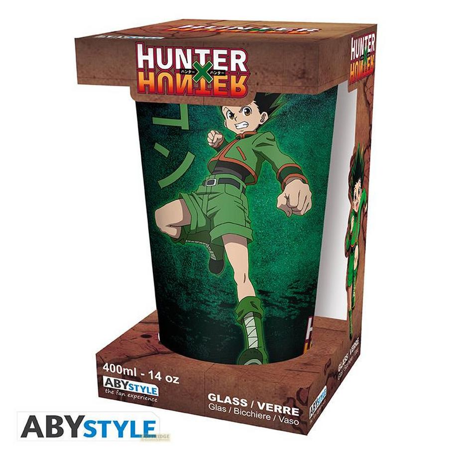 Abystyle HUNTER X HUNTER - Large Glass - Gon vs Hisoka - box  
