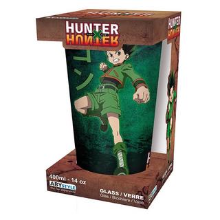 Abystyle Hunter x Hunter Large Glass 400ml: Gon vs Hisoka  