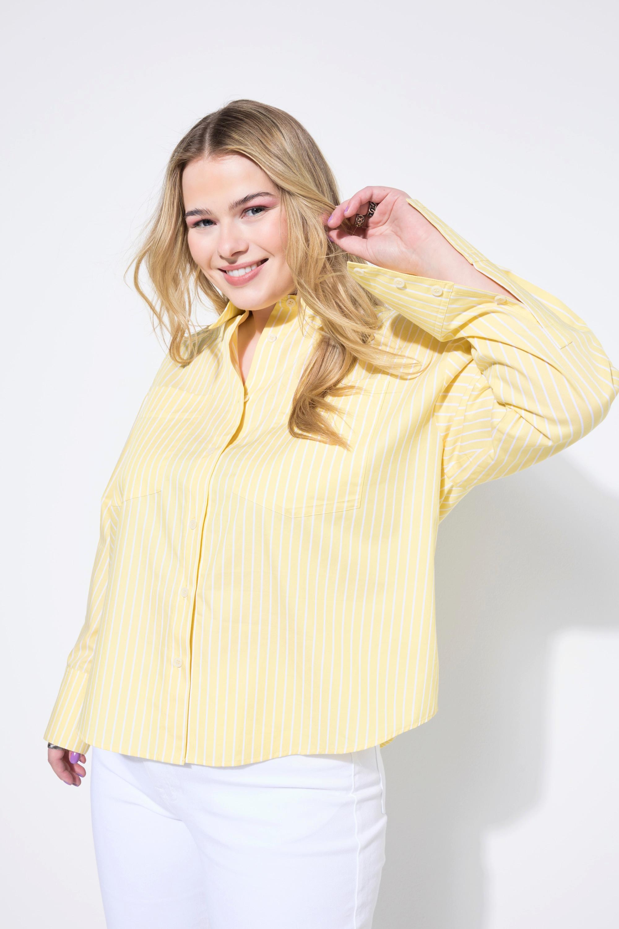 Studio Untold Chemisier oversize à rayures  