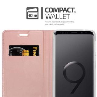 Cadorabo  Housse compatible avec Samsung Galaxy S9 PLUS - Coque de protection avec fermeture magnétique, fonction de support et compartiment pour carte 