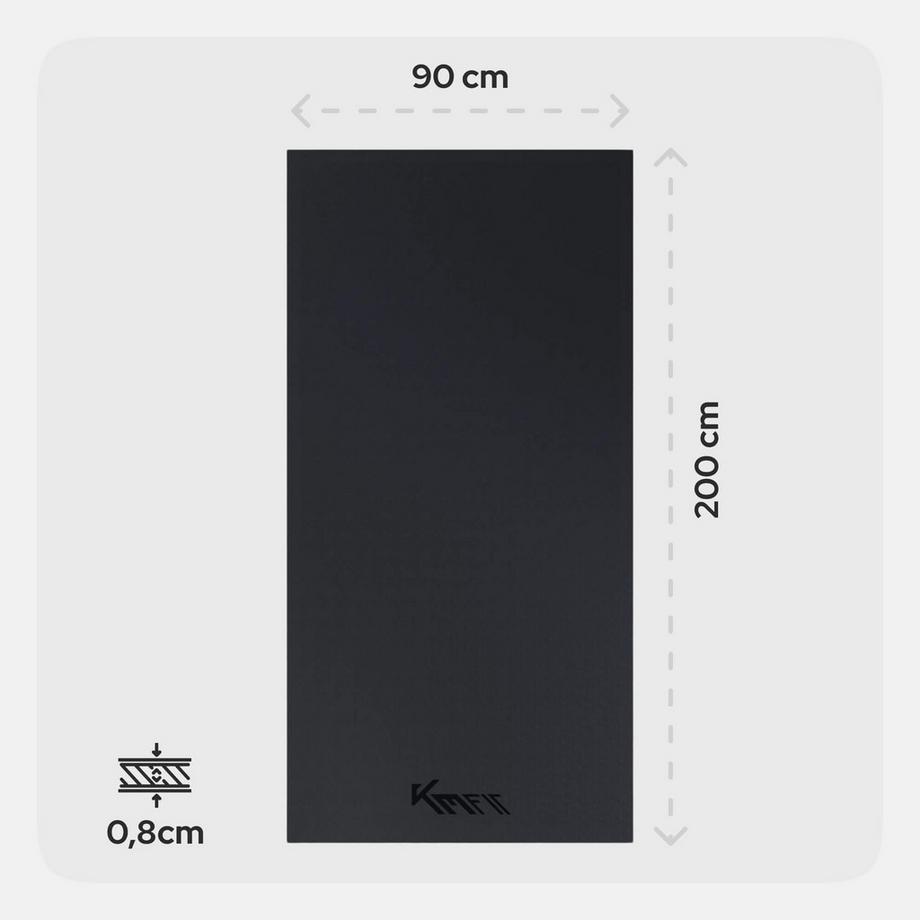KM-Fit  Tapis de sol Tapis de protection pour appareils de fitness 