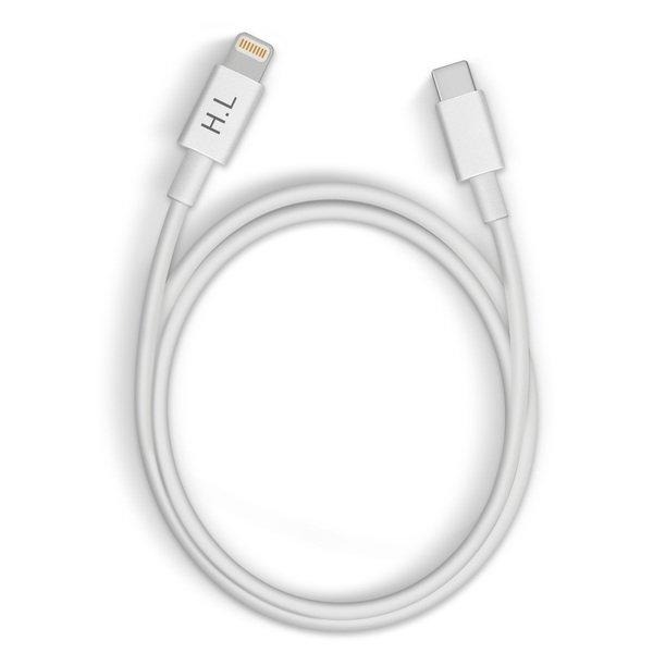 Avizar  Lightning /USB-C Kabel Weiß 