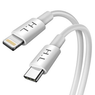 Avizar  Lightning /USB-C Kabel Weiß 