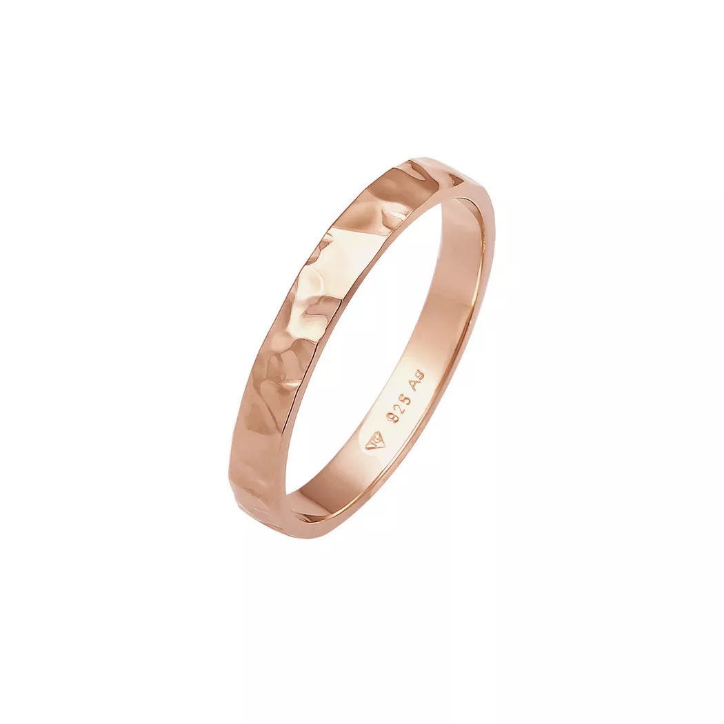 Elli - Ring Basic, 52mm, Goldrosa