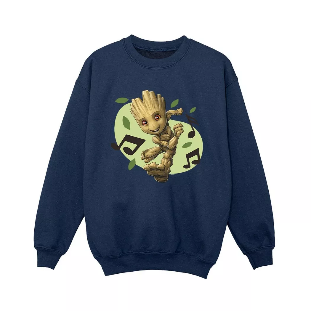 MARVEL - Guardians Of The Galaxy Sweatshirt, 128, Marine