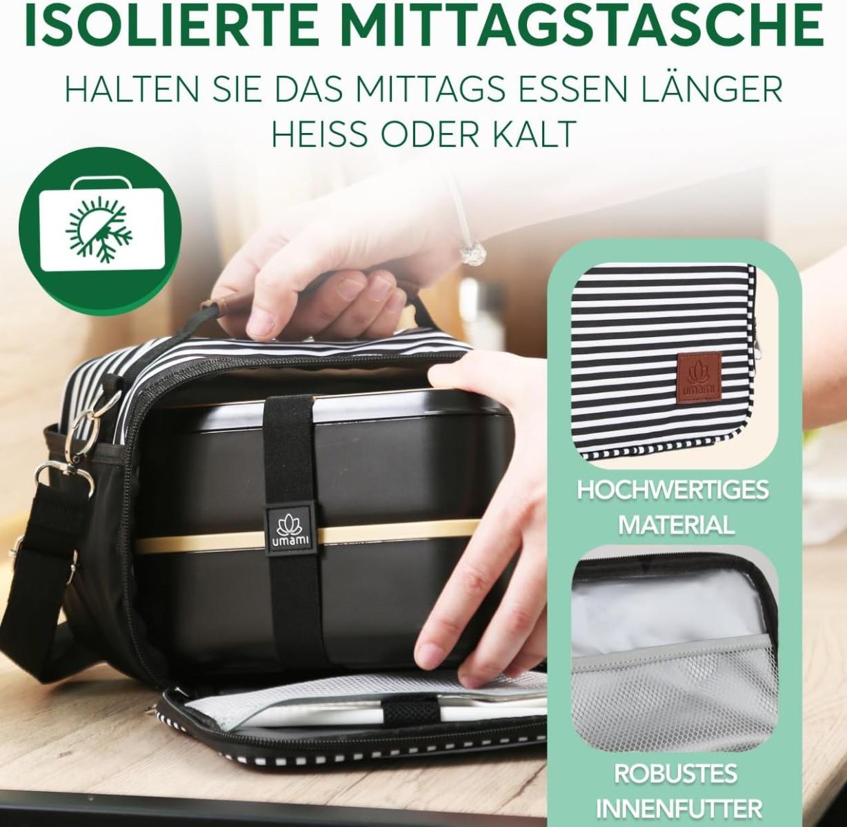 Umami Lunch Bag Isoliert Marine  