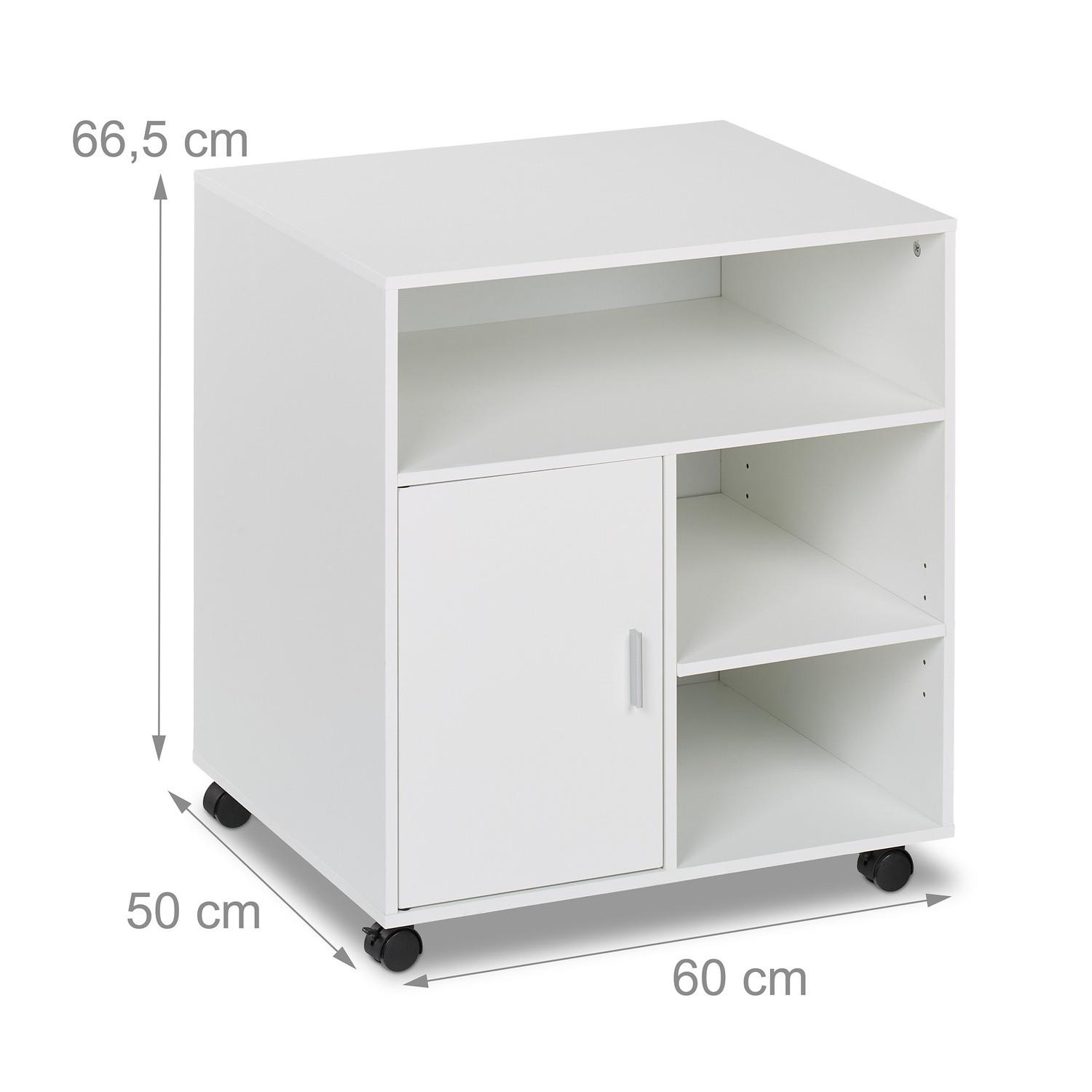 Northix Rollcontainer mit 5 Fächern  