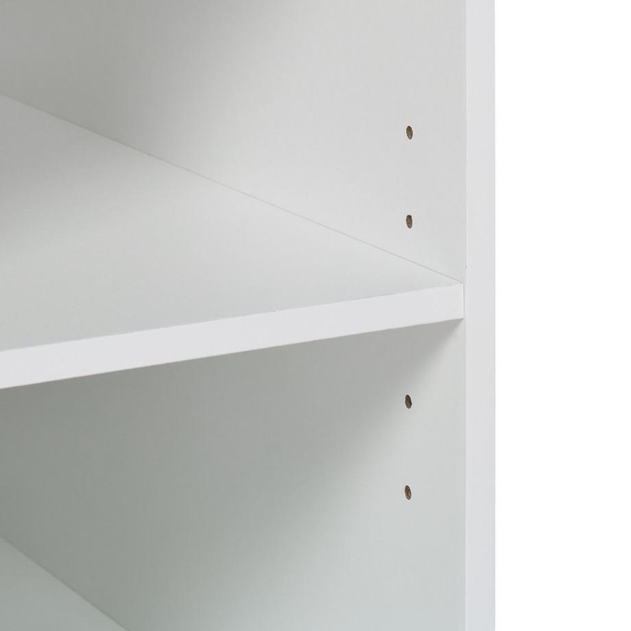 Northix Conteneur à roulettes à 5 compartiments  