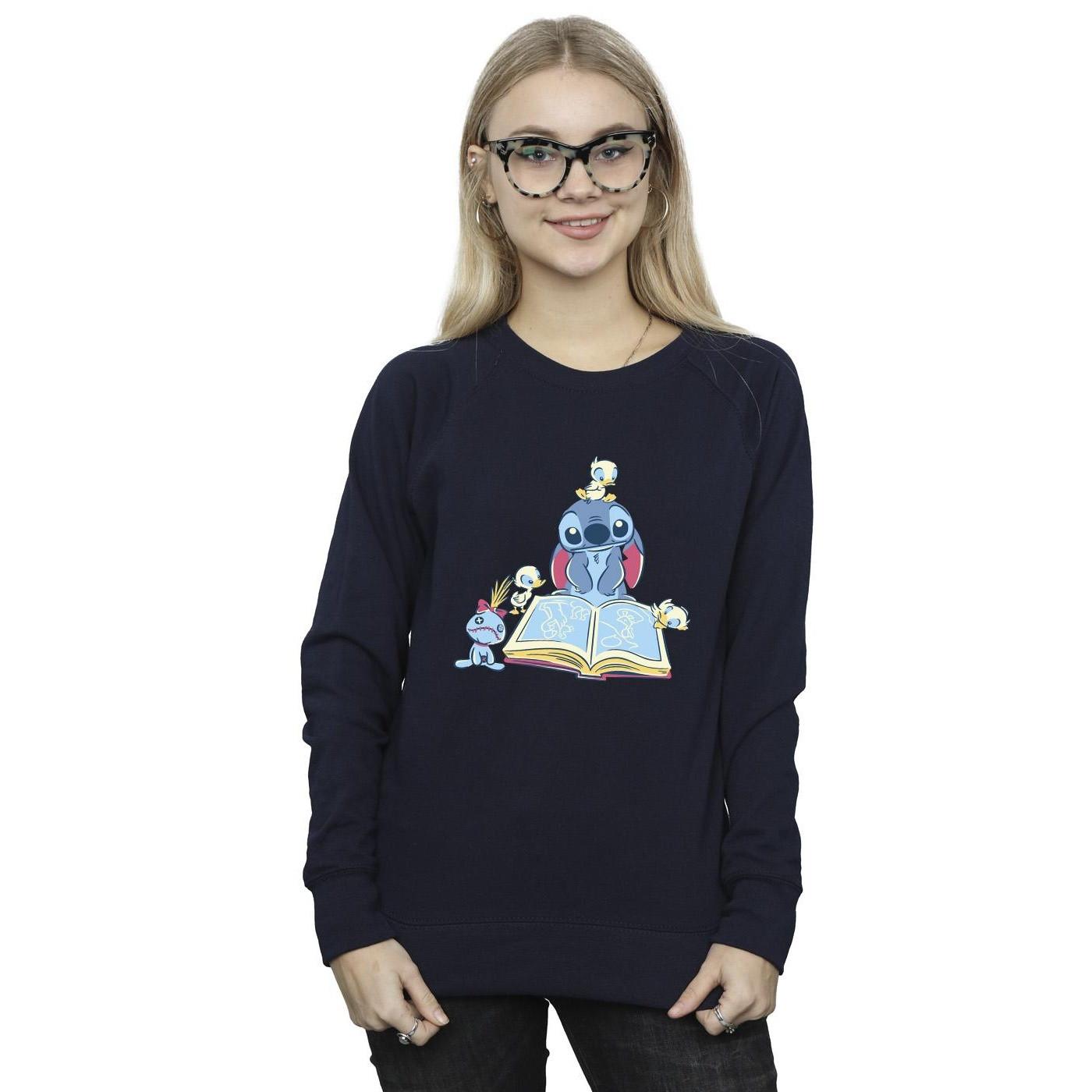 Disney  Reading Reading A Book Sweatshirt 