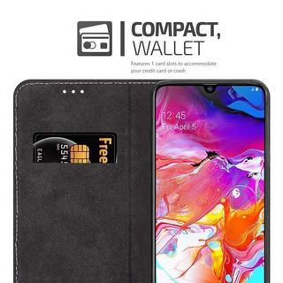 Cadorabo  Housse compatible avec Samsung Galaxy A70 / A70s - Coque de protection avec fermeture magnétique, fonction de support et compartiment pour carte 