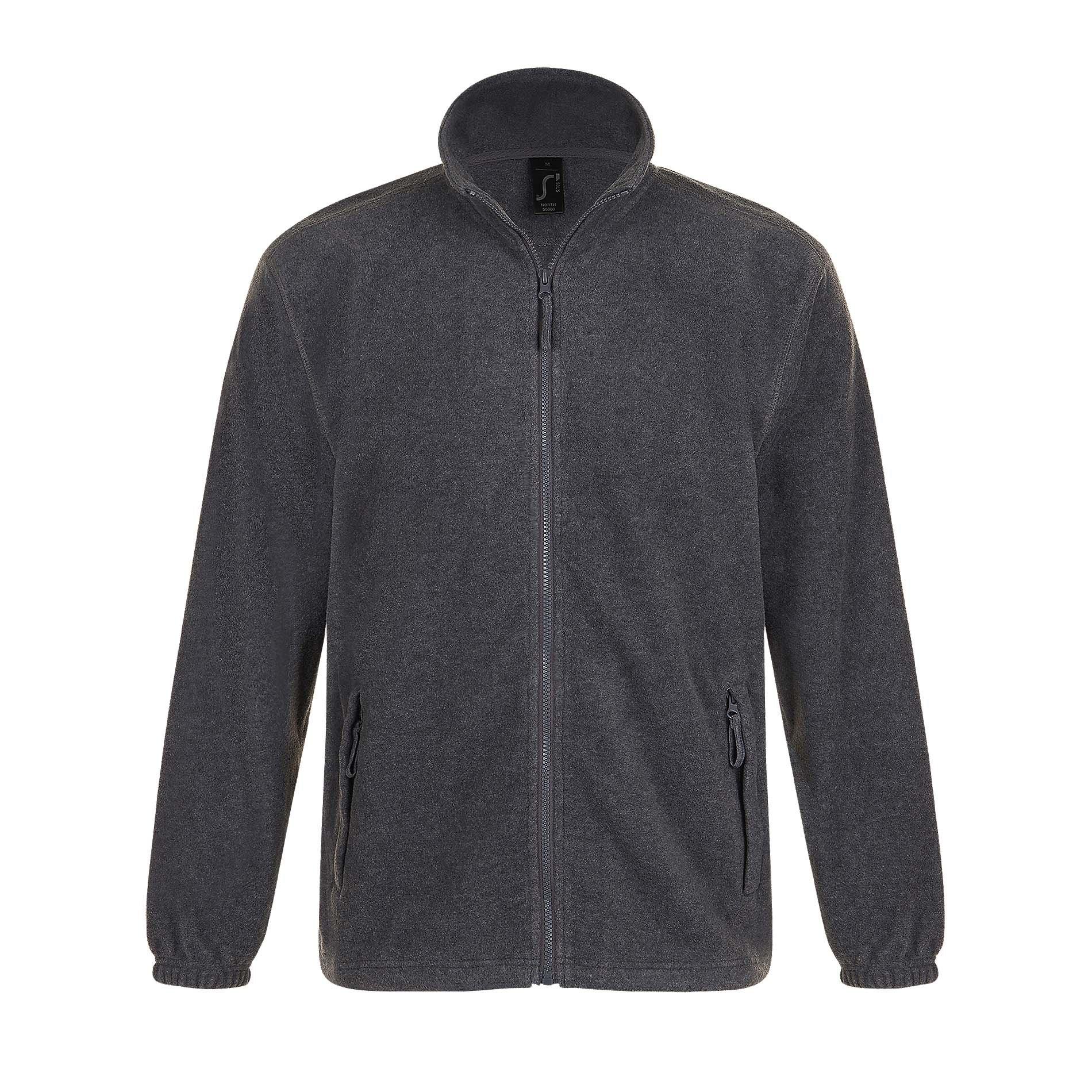 Image of Outdoor Fleece Jacke North Herren Taubengrau XS